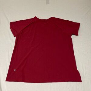 Red Athleta t-shirt